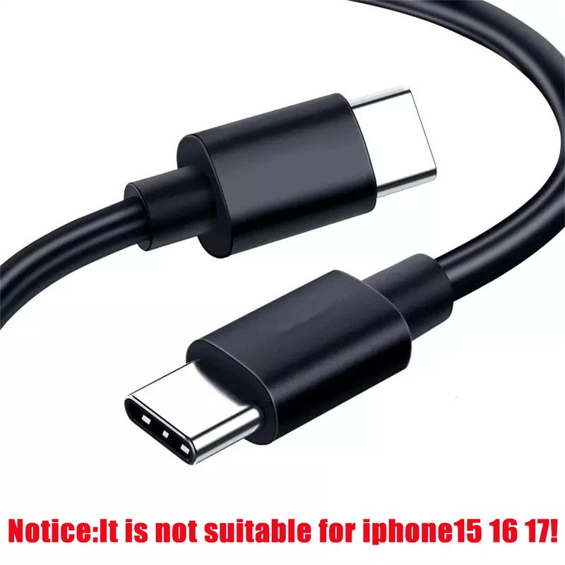Fast Charging Data USB-C to USB C Type-C SYNC Charger Cable Cord 3/6FT Lot
