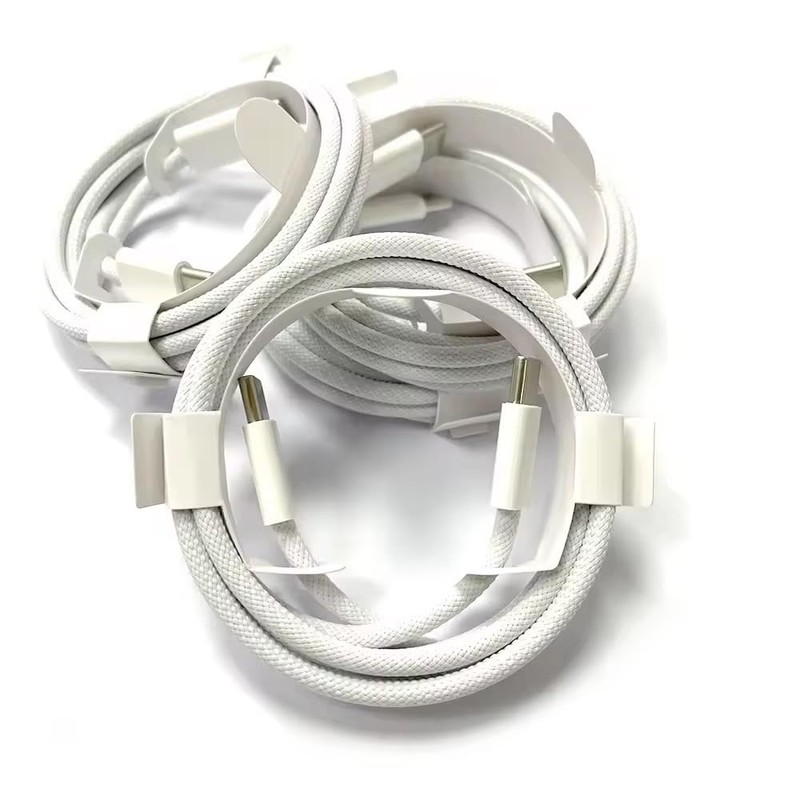 Wholesale Braided USB C to USB C Cable For i Phone 15/16/17 60W Fast Charger Lot gallery
