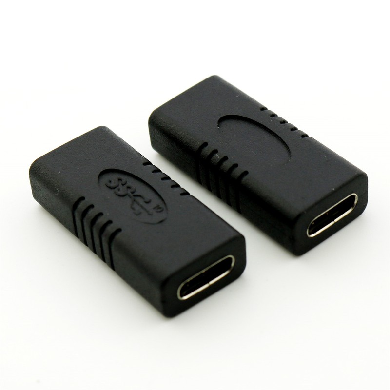 10x USB 3.1 Type-C Female To Female Jack Extension Converter Adapter Straight
