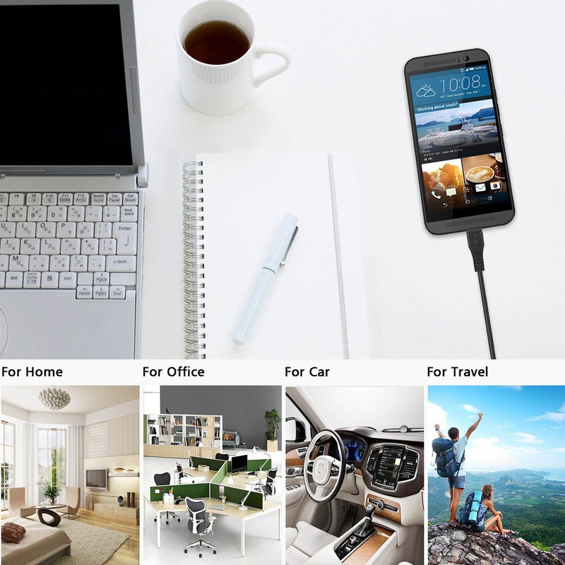 USB 2.0 A Male to Micro USB Charging Cable Lot Fire Stick, Tablet Android Phone gallery