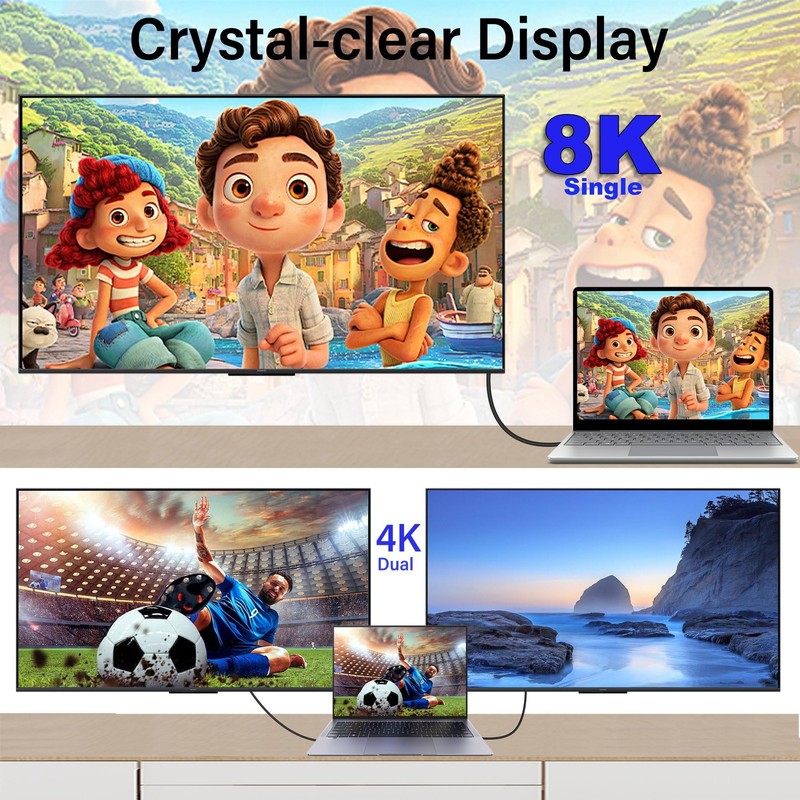 USB4 C Cable 90 Degree Right Angle 240W 40Gbps 8K Video 0.3m 1 Ft Type C gallery