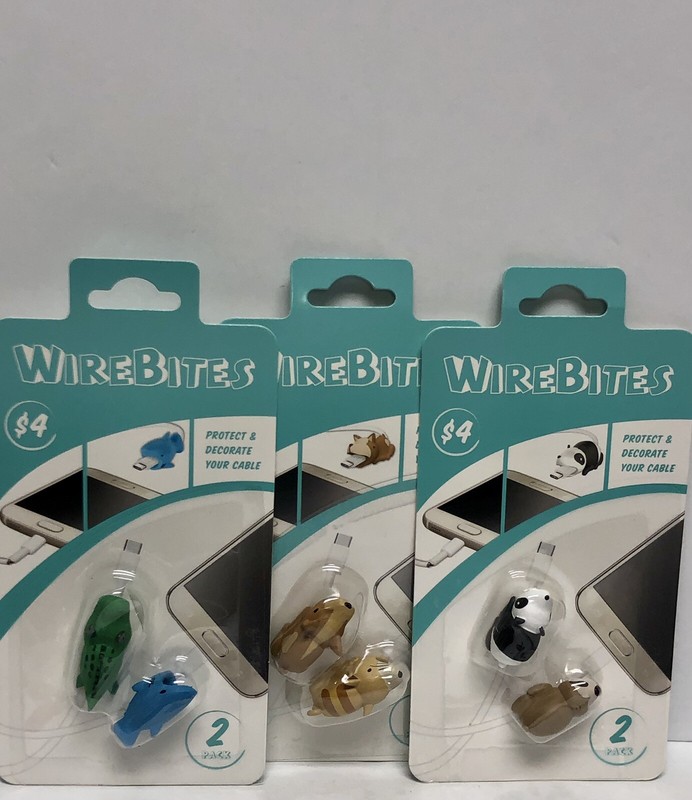 Wire Bites Charger Protector 6pk WIREBITES