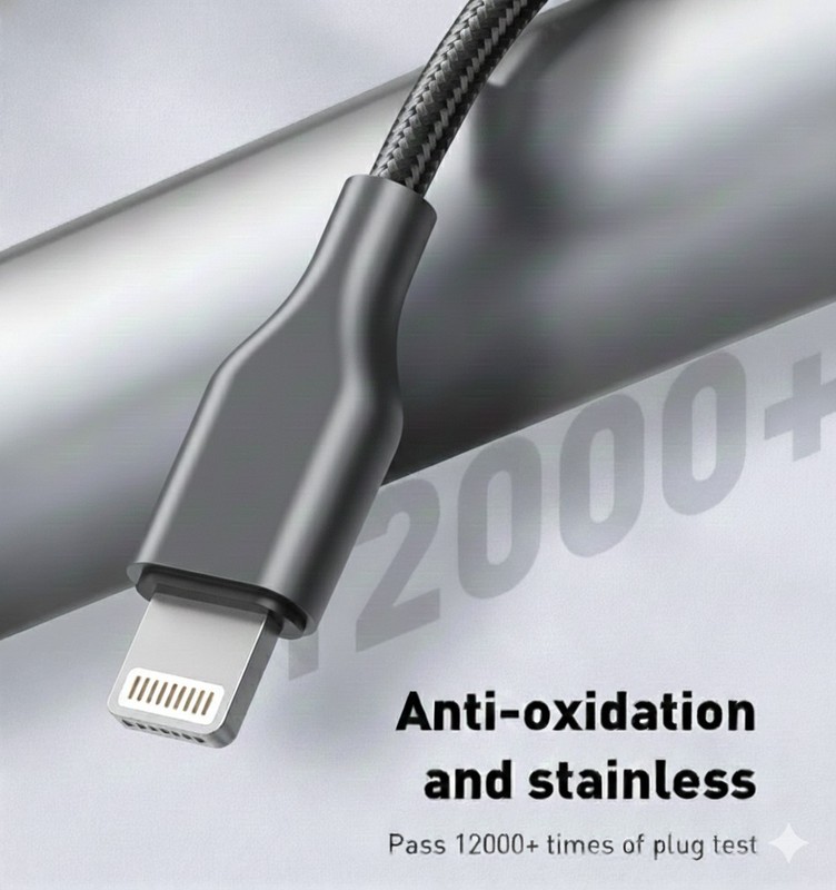 MFi certified Lightning Cable | Fast Charger Cord for iPhone X-14 Pro/Pro Max gallery