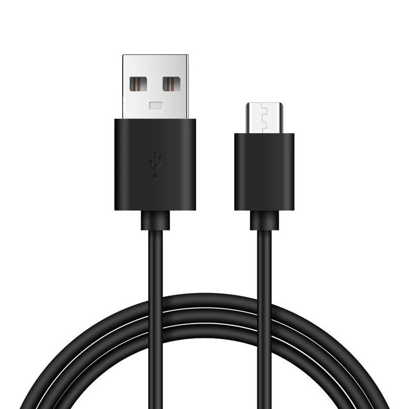 2x Black Micro USB Charge + Data Cable 3ft Long for Samsung Galaxy S5/S6/S7/Edge gallery