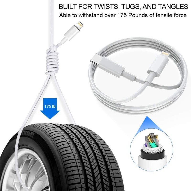 Fast Charger USB C Type C Cable Charging Cord Lot For iPhone 14 13 12 11 Pro X 8 gallery
