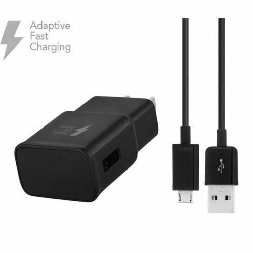 Black Wall Charger Adapter + Micro USB Data Cable For Samsung Sony LG Google LOT gallery