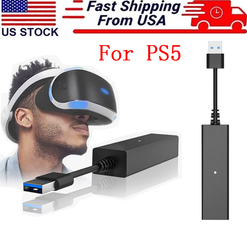 Adapter PS5 PS4 VR connector USB3.0 for Sony PlayStation 5 PSVR Camera US Stock