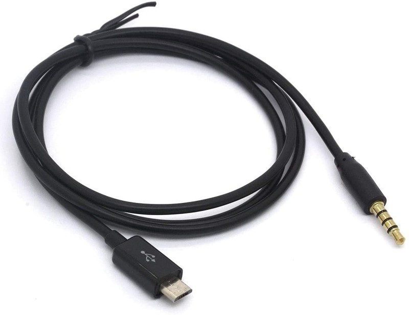Micro USB to 3.5mm Audio Output Cable - Gold Plated 4 Pole 3.5mm Male to Micr... gallery