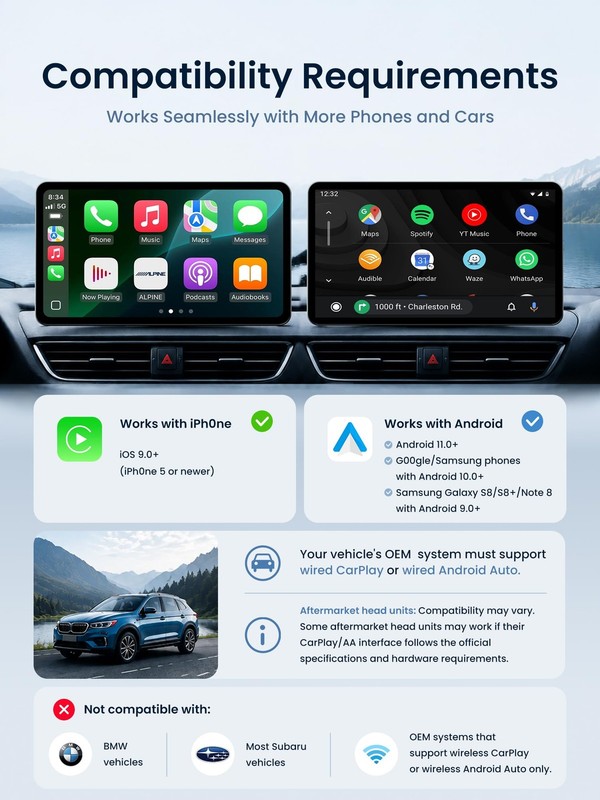 Wireless Carplay Adapter ATOTOOUT Magic AI Box - Wireless Android Auto Adapte... gallery