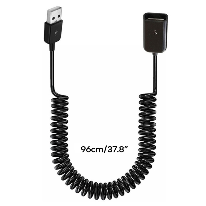 1M Spring Telescopic Extension Wire Cord For Charging Data Transmission gallery