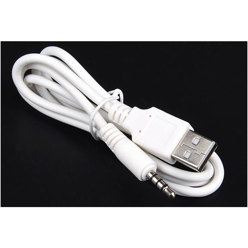 3.5mm Aux Audio To USB A Male Port Cable Cord Adapter Jack Charge Data Syn 3.3ft gallery