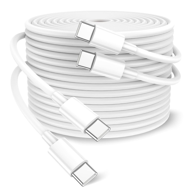 100W USB to USB Cable 2-Pack 10ft, Upgraded Fast Charging USB to Cable, USB-C…