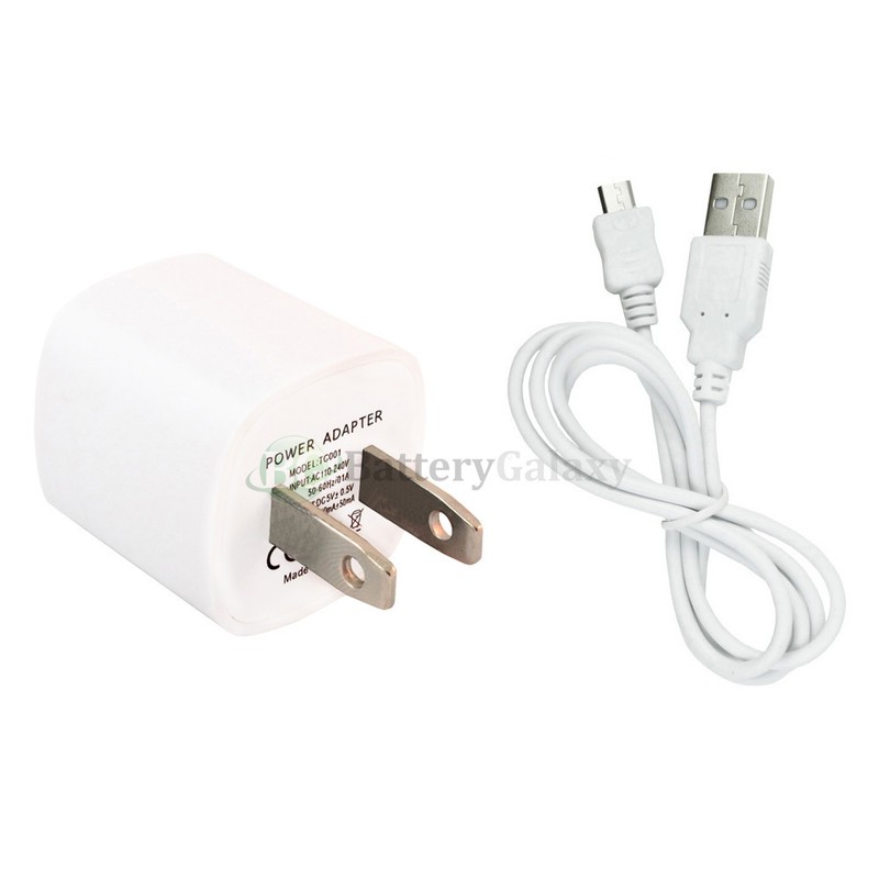 Wall Charger+USB Micro Cable for Android Phone Samsung Galaxy S2 S3 S4 S5 S6 S7