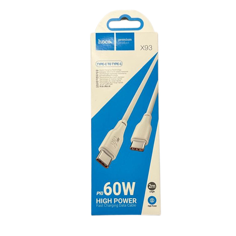 HOCO USB-C to USB-C Fast Charging Data Cable