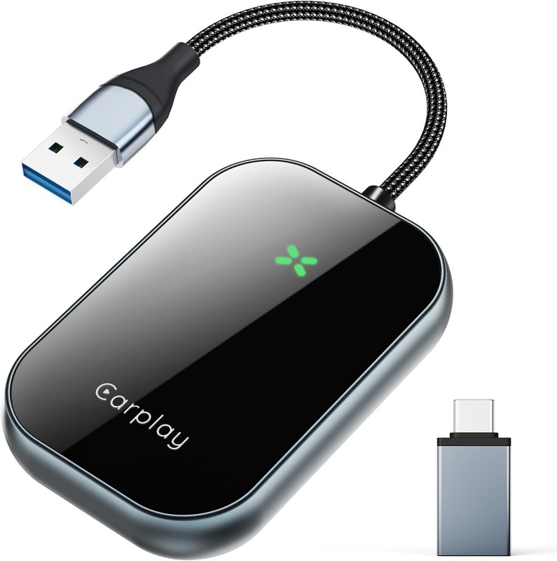 Wireless CarPlay Adapter for iPhone,Convert Wired to Wireless CarPlay Dongle,…
