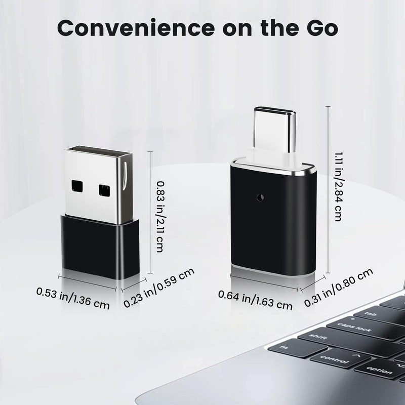 USB C To USB Adapter 3.0 Male To Type C Female Converter OTG For MacBook PC gallery