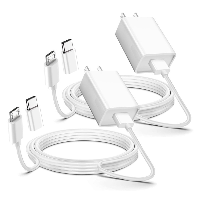 2 Pack Micro USB Charging Power Cable USB Type C Cord 9V for Arlo P… Fast Ship