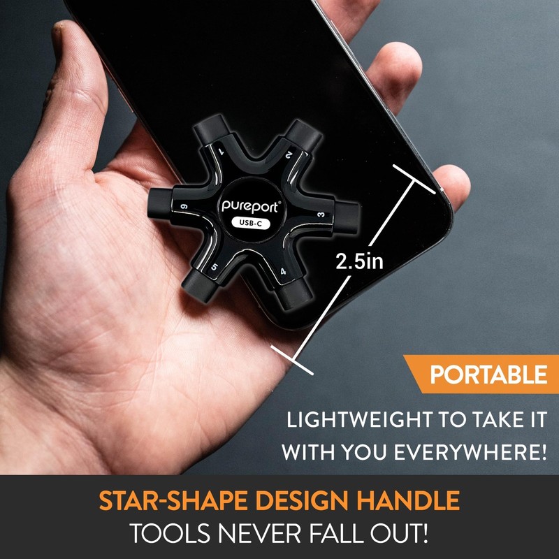 USB-C Multi-Tool Cleaning Kit for Phones, Tablets & Laptops | Repair & Restore P gallery