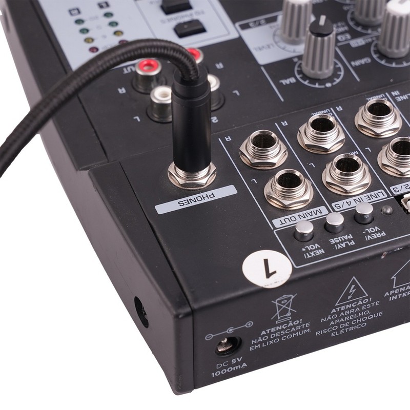 Aux Adapter 3.5mm to 6.35mm for Audio Mixer Amplifier 2199 gallery