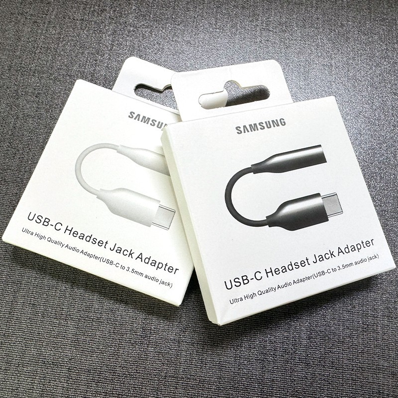 Samsung USB Type C To 3.5mm Aux Adapter Type-C Jack Audio Earphone Cable Convert