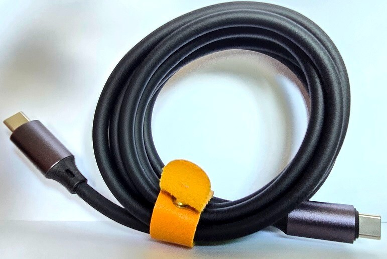 GYB 5 FEET HIGH SPEED TYPE C to TYPE C DATA TRANSFER CABLE 3.0A QUICK CHARGE