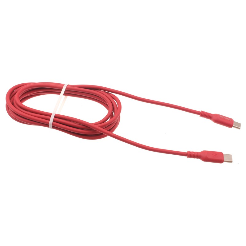 Red 6ft Long Cable USB-C to Type-C PD Fast Charger Cord Power for Cell Phones