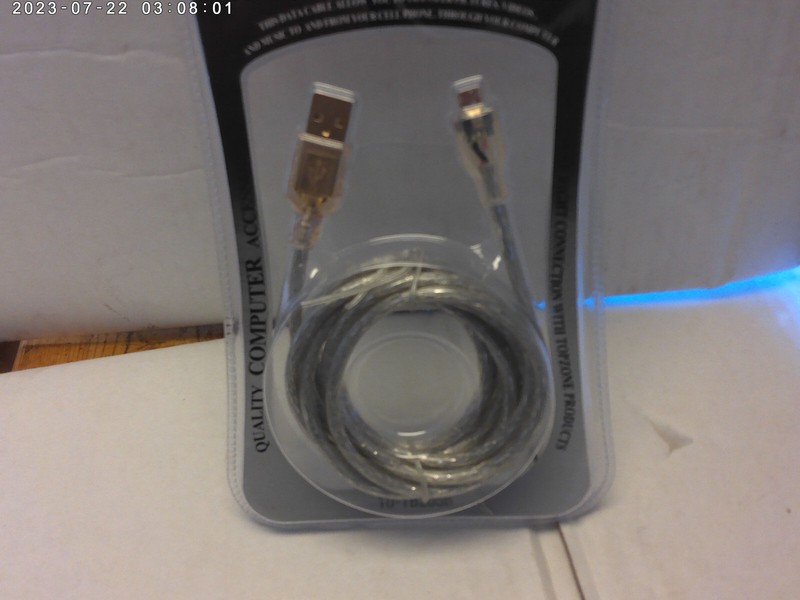 6 foot micro USB to USB cable NEW (pack of 2) gallery