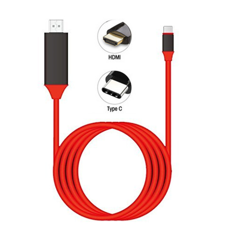 Type C to HDMI HDTV Video Adapter AV Cable for Macbook Samsung S20 Note10 to TV gallery