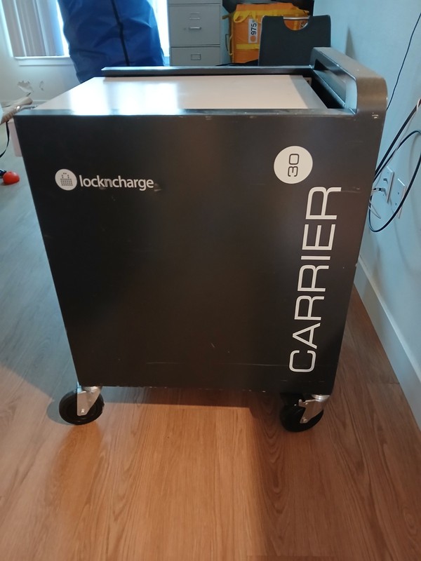LocknCharge for private items, phones, laptop, etc