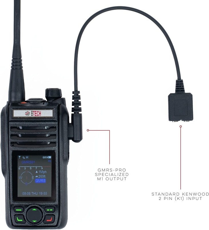 Seamless K1 Connector Adapter for GMRS-PRO & UV-PRO - Enhance Connectivity gallery
