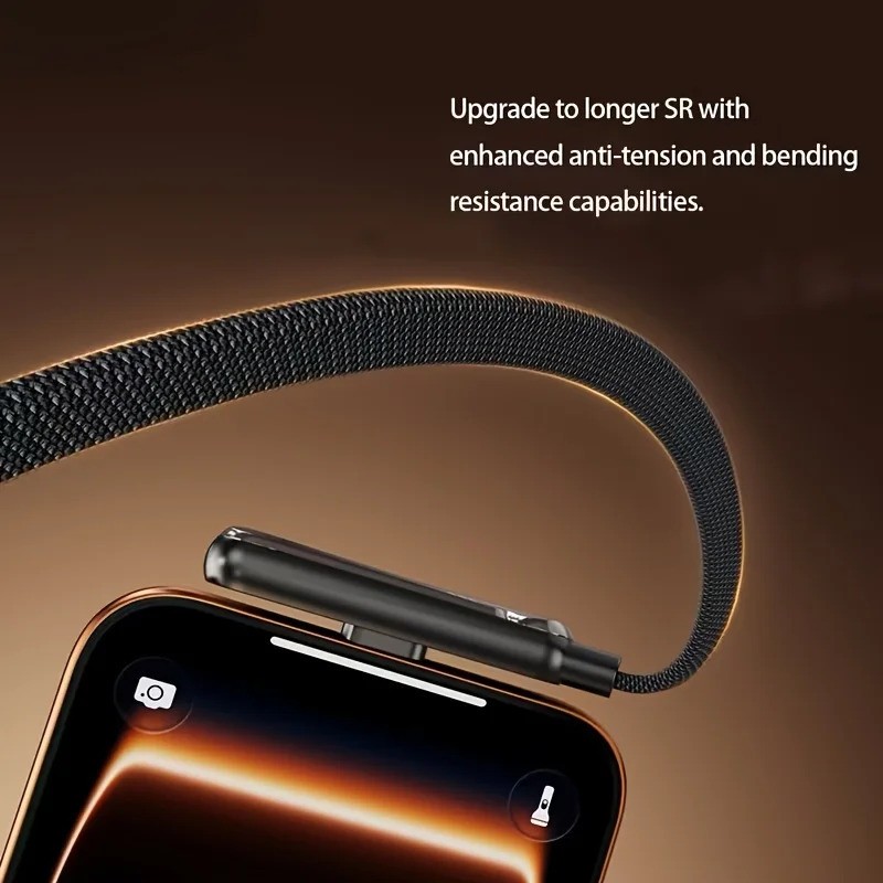 240W USB-C Elbow Fast Charging Cable Foldable Stand PD Data Sync Nylon Cable gallery