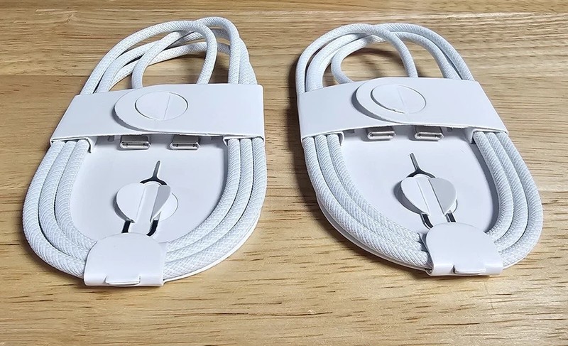 2x OEM iPhone 15, 16, 17 Pro Max Fast Charging USB Type-C Cables Original Woven gallery