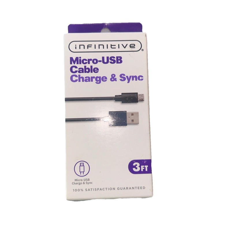 Infinitive Micro Usb Cable , Charge ,Sync