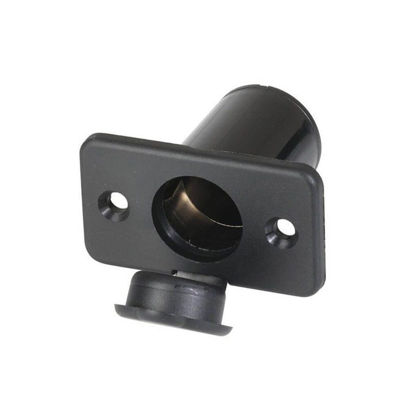 Dash or Panel Mount Cigarette Lighter Socket with Cap 15A Easy to Install