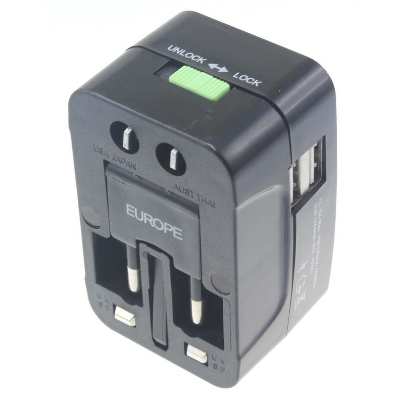 For Galaxy Tab S7/S9/S10/FE/Plus – International Charger USB