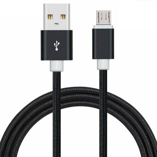Micro USB Fast Charger Data Sync Cable Braided Cord For Samsung Android 3 6 10FT