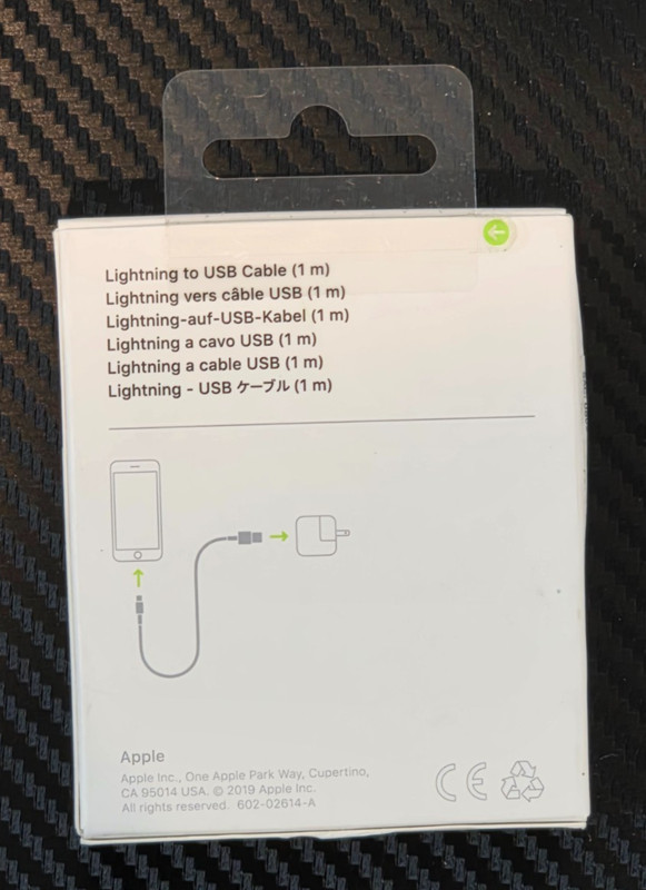Genuine Apple Lightning To USB Cable 1M White #A1480 gallery
