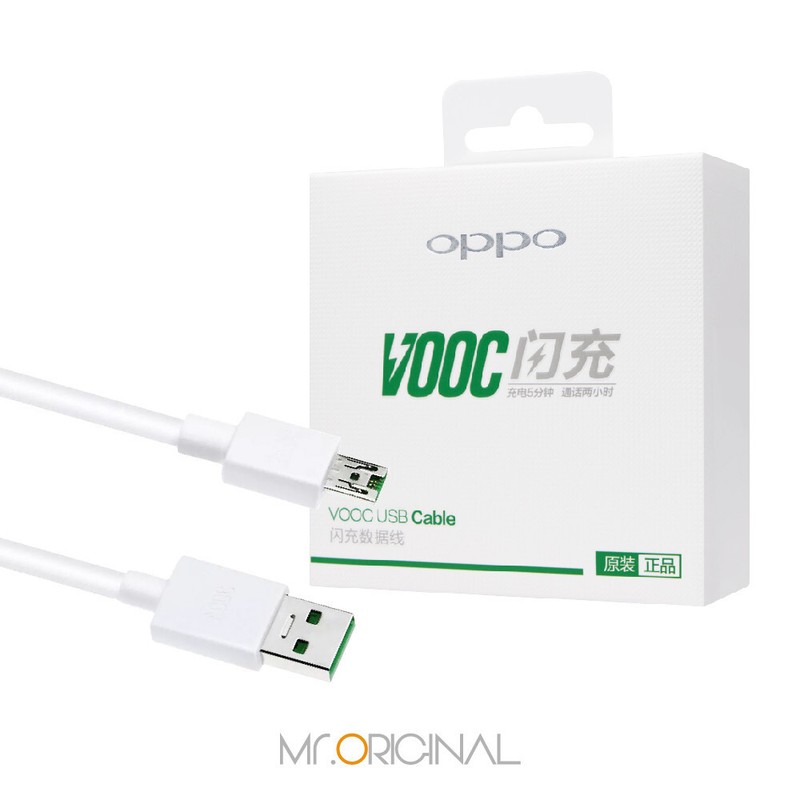 Original OPPO Official DL118 Micro USB Cable 1m Retail Box (VOOC Fast Charging)