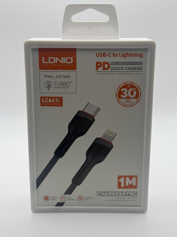 “30W iPhone to Type-C Fast Charging Cable – Power & Speed Combined”