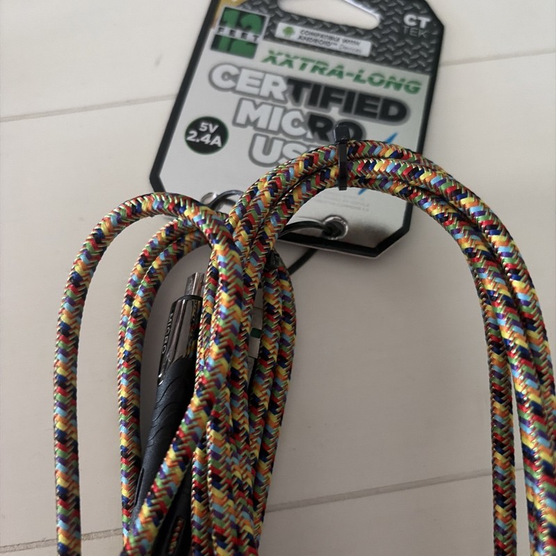 2…CT Tek 12 Ft Micro USB Fast Charging Cables gallery