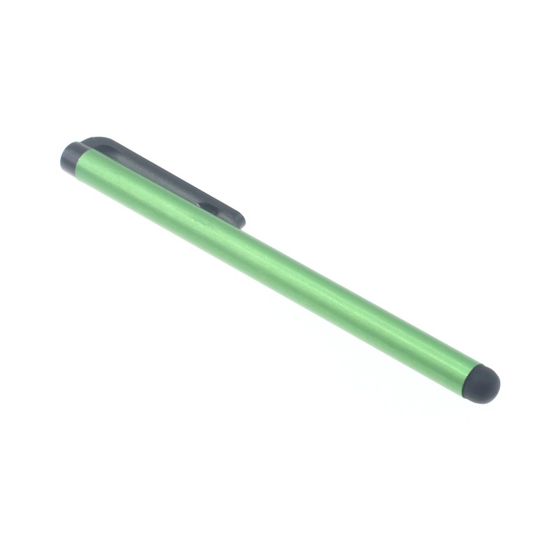 Green Stylus Pen Touch Compact Lightweight for Cell Phones