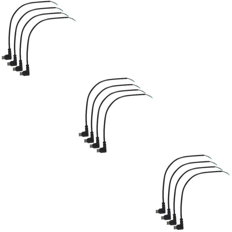 12 Pcs USB Type C Plug Cable Bare Cable 4-Pin End Cable Replacement Repair gallery