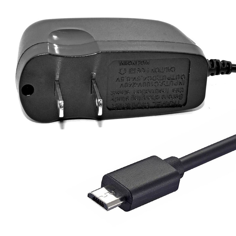 Black Color 3 feet Length AC Adapter Home Travel Wall Charger gallery