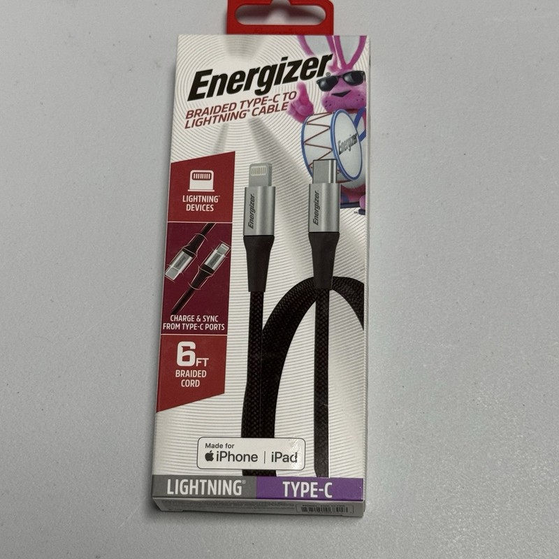 ~3x ~ Energizer Apple iPhone iPad FAST Type-C Cable 6ft Braided 3 NEW BOXES. gallery