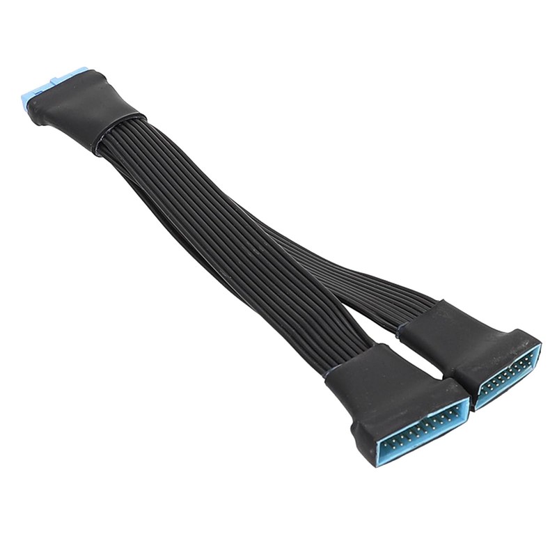 USB 3.0 Header Extension Cable 19/20 Pin 1 To 2 Splitter Adapter 5.9 Inch gallery