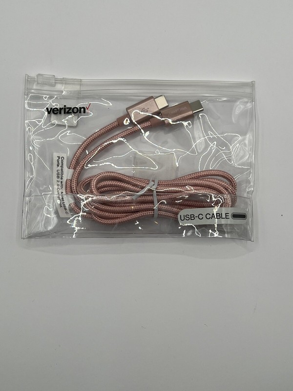 Verizon USB-C Cable CABCTOCRSGLD-M – Brand New – Fast Shipping