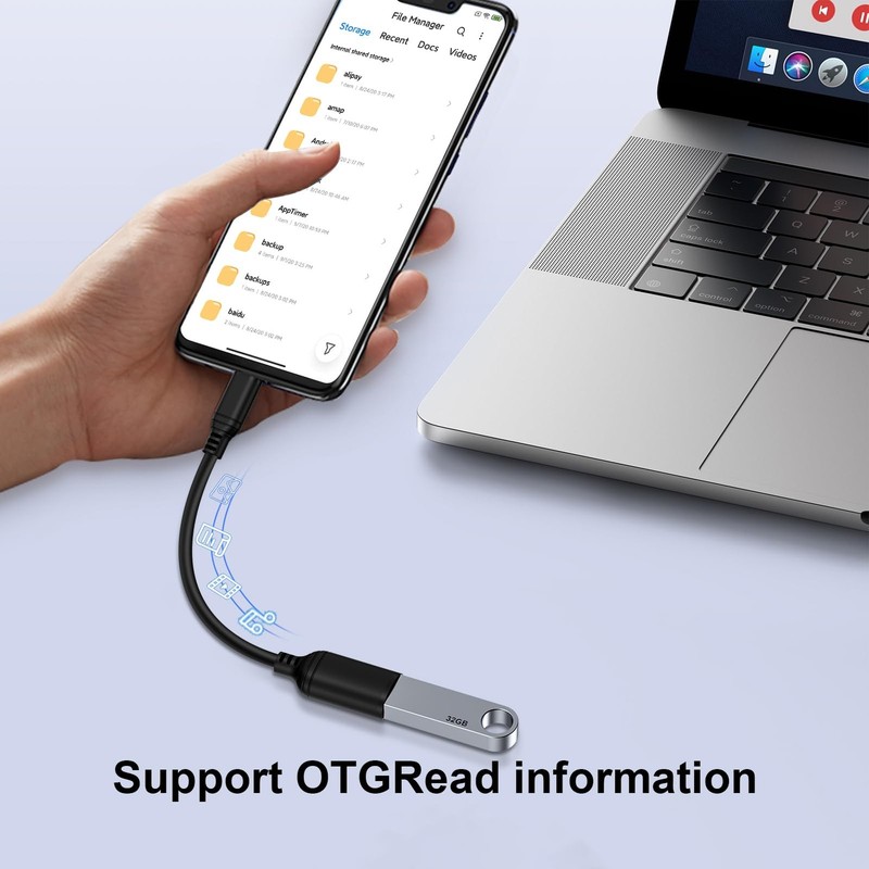USB C To 3.0 Adapter Type C Android Male To USB A Female OTG Converter Cord gallery