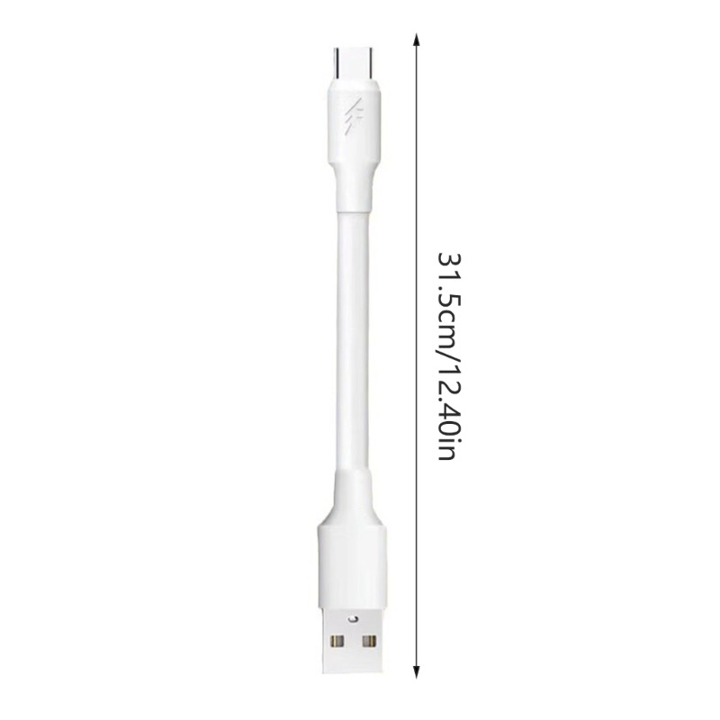 120W 6A Type C Charging Cable 25CM Short Thickened Line for Phones and Tablets gallery