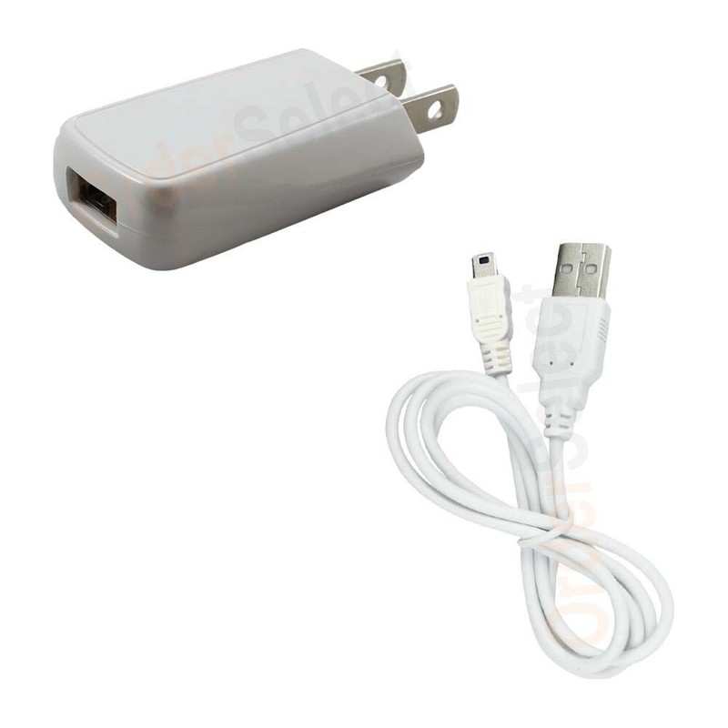 Wall Charger+USB Cable Cord for Motorola RAZR v3 v3a v3c v3i v3m v3r v3s v3t