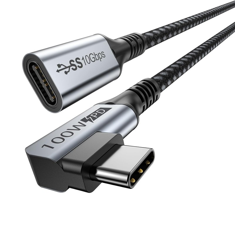 URELEGAN USB C Extension Cable 5-Pack, 6FT USB C Extender Cable, USBC 100W Ch... gallery